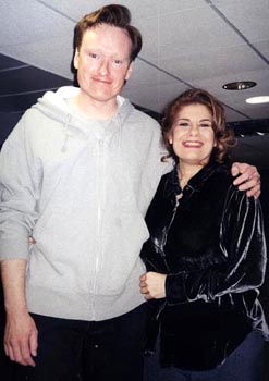 Miss Vera and Conan O'Brien