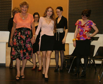 Walking class in session